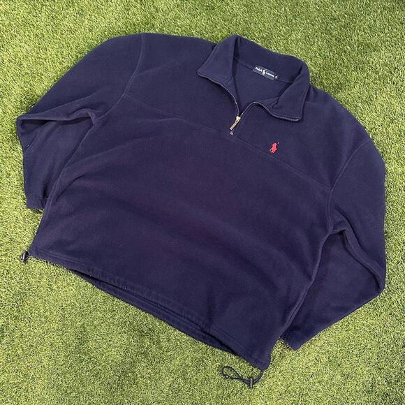 Polo ralph lauren fleece jacket - Picture 1 of 2